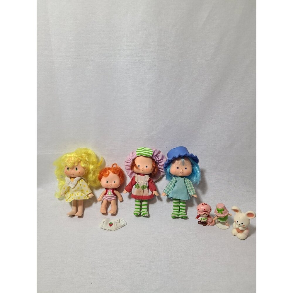 Strawberry Shortcake Dolls, 1979 Vintage- Lot